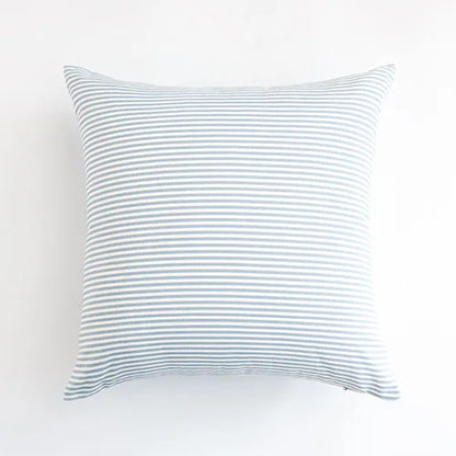 LEEJOOM Light Blue Baby Blue Pillow Covers Plaid Home Decorative Sofa Cushion Cover 30x50cm/45x45cm 1PC