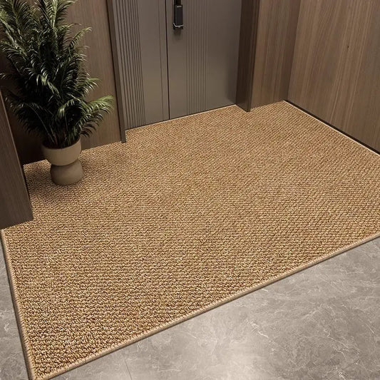 Pineapple ring home floor mat thickened wear-resistant entrance carpet door can be cut carpet dirt-resistant and non-slip