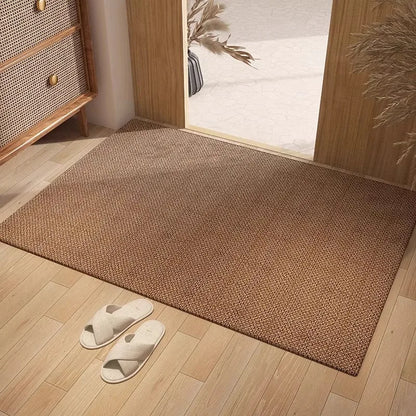 Front Door Mat Outside Entrance Welcome Mat Outdoor Indoor Entryway Rug Non-Slip Washable Doormat   Doormat Kitchen Rug