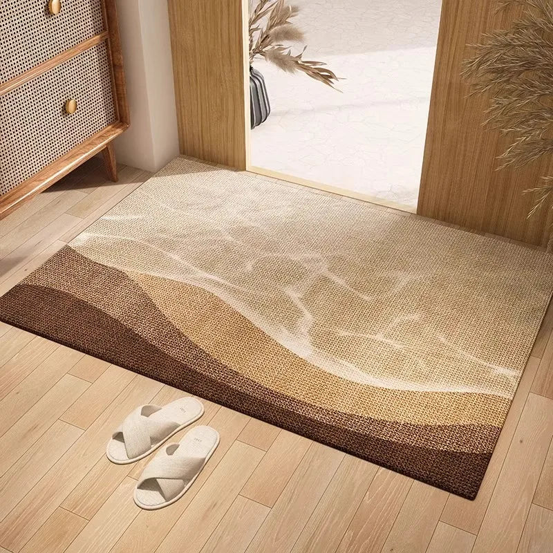 Front Door Mat Outside Entrance Welcome Mat Outdoor Indoor Entryway Rug Non-Slip Washable Doormat   Doormat Kitchen Rug