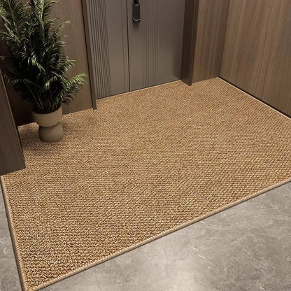 Pineapple ring home floor mat thickened wear-resistant entrance carpet door can be cut carpet dirt-resistant and non-slip