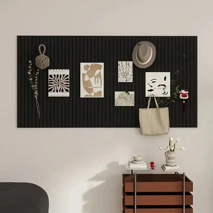 Large Bohemian Felt Wall Tiles - Round Cork Bulletin Boards, for Home and Office Decoration Wall Decor Living Room Decoration