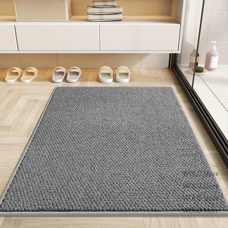 Light Luxury Long Corridor Carpet Home Decoration Solid Tone Faux Sisal Soft Runner Rugs Living Room Entryway Porch Non-slip Mat