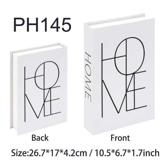Luxury Fake Books Home Decoration Accessories for Living Room Fashion Fake Book Storage Box Simple Nordic Coffee Table Books