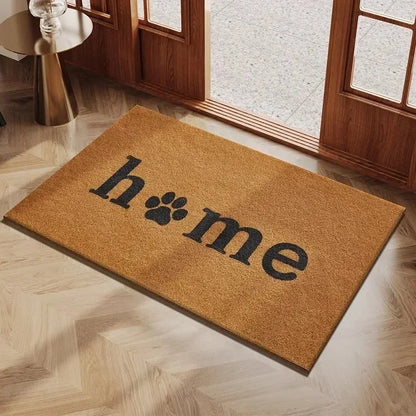 Classic Simple Doormat Machine Washable Entrance Carpet Non-Slip Soft Door Mat Home Decorative Mat for Living Room and Bedroom